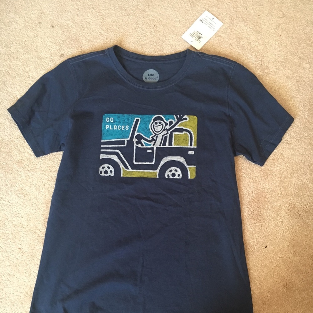 BRAND NEW W/TAGS Life Is Good Tee
